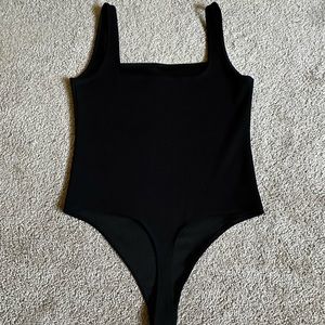 Express size sm black bodysuit. Thong style. Gently used and in great condition